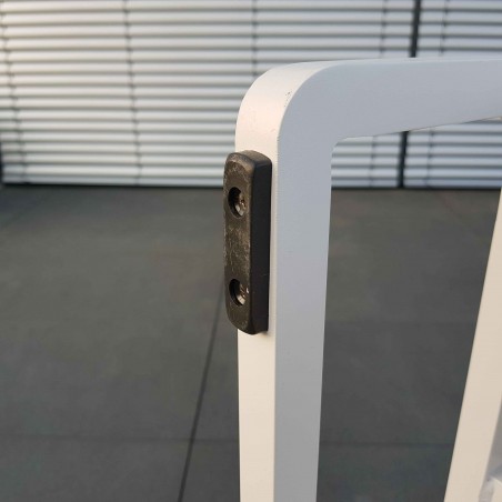 ICM Garden Lounge Muebles de jardín Marsella Pies bajos de aluminio antracita ICM Garden Lounge Muebles de jardín Marsella Pies bajos de aluminio antracita