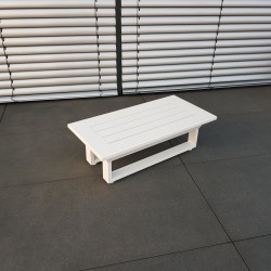 ICM table de jardin table de salon meubles de jardin St. Tropez aluminium blanc petite table d'appoint table basse ICM table de jardin table de salon meubles de jardin St. Tropez aluminium blanc petite table d'appoint table basse