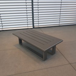 ICM Gartentisch Loungetisch Gartenmöbel St. Tropez Aluminium Anthrazit klein Beistelltisch Tisch Kaffeetisch ICM Gartentisch Loungetisch Gartenmöbel St. Tropez Aluminium Anthrazit klein Beistelltisch Tisch Kaffeetisch