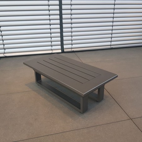 ICM Gartentisch Loungetisch Gartenmöbel St. Tropez Aluminium Anthrazit klein Beistelltisch Tisch Kaffeetisch ICM Gartentisch Loungetisch Gartenmöbel St. Tropez Aluminium Anthrazit klein Beistelltisch Tisch Kaffeetisch