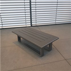 ICM Gartenlounge Grenoble Kaffeetisch Beistelltisch kleiner tisch Gartenlounge Set modul Anthrazit ICM Gartenlounge Grenoble Kaffeetisch Beistelltisch kleiner tisch Gartenlounge Set modul Anthrazit
